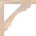 thumbnail image 3 of Ekena Millwork 3 1/2"W x 34"D x 34"H Olympic Block Smooth Bracket, Douglas Fir, 3 of 4