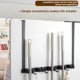 thumbnail image 1 of Xeyise - Soporte para escoba y trapeador, organizador de herramientas de almacenamiento, resistente a la oxidación, fácil instalación, para sobre la puerta, montaje en pared, 1 of 8