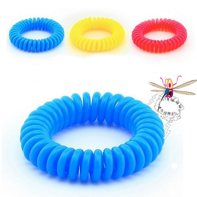 18 Pack Mosquito Repellent Bracelets Natural Bug Repellent Bands Deet Free Waterproof Long Lasting for Camping Hiking Outdoors