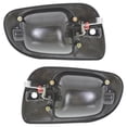 thumbnail image 5 of Set of 2 Front Exterior Door Handle Compatible with 2008-2012 Freightliner Cascadia Black With Key Hole A1853241001L A1853241001R 125 Car Door Handle Auto Exterior, 5 of 5