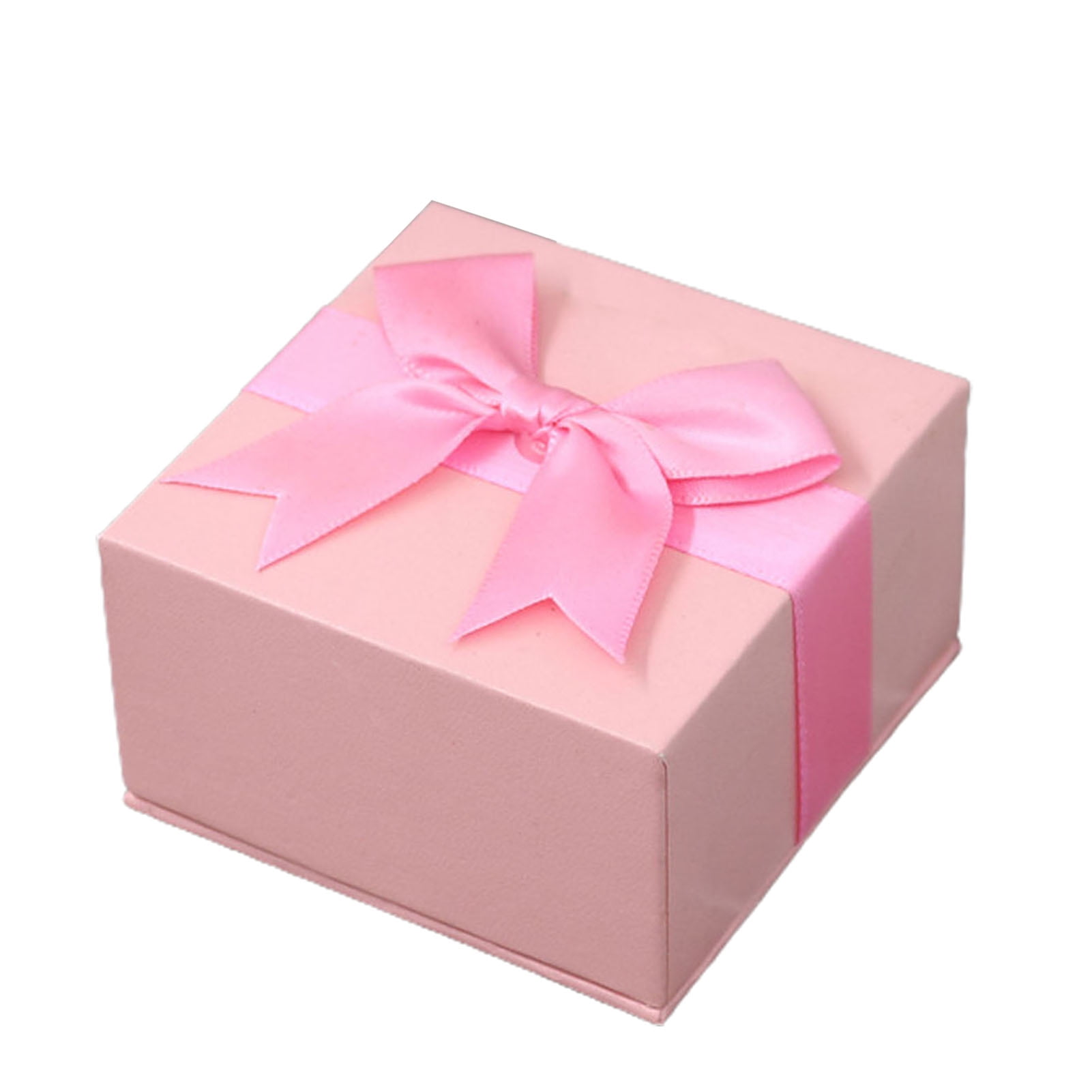 JEWELLERY GIFT BOX RIBBON BOW For RING NECKLACE BRACELET BOXES EARRINGS X3B6