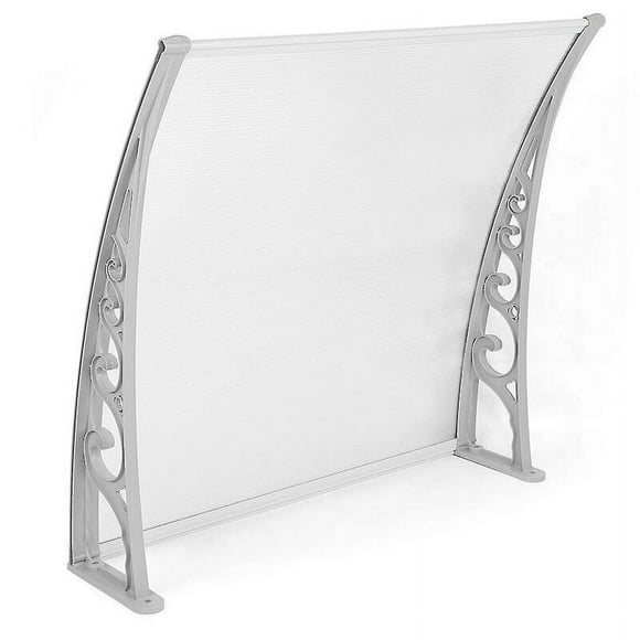 Polycarbonate Door Canopy 60cmx100cm