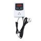 thumbnail image 2 of Digital Temperature Controller 1500W 10A LCD Screen Digital Thermostat Controller for Incubator Brewing Greenhouse Plug 220V, 2 of 5