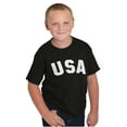 thumbnail image 4 of United States of America USA Patriot Crewneck T Shirts Boy Girl Teen Brisco Brands XS, 4 of 6