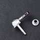 thumbnail image 5 of unbranded 6Ud Tuning Keys De Calidad En Color Plateado Para Guitarra Folk Práctica, 5 of 8
