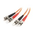 thumbnail image 3 of StarTech.com 1m Fiber Optic Cable - Multimode Duplex 62.5/125 - LSZH - ST/ST - OM1 - ST to ST Fiber Patch Cable (FIBSTST1) - Network cable - ST multi-mode (M) to ST multi-mode (M) - 1 m - fiber optic - duplex - 62.5 / 125 micron, 3 of 3
