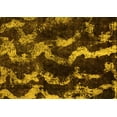 thumbnail image 1 of Ahgly Company Machine Washable Indoor Rectangle Abstract Yellow Modern Area Rugs, 3' x 5', 1 of 4
