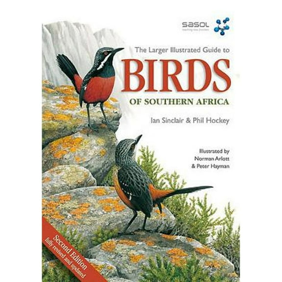 Pre-Owned Larger Illustrated Guide to Birds of Southern Africa (Paperback) 1770072438 9781770072435