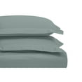 thumbnail image 2 of Superior Egyptian Cotton 1200 TC Solid Teal Duvet Set, King/California King, 2 of 9