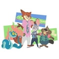 thumbnail image 2 of Juniors Zootopia 2 Judy Hopps and Friends T Shirt, 2 of 5