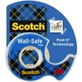 thumbnail image 3 of Scotch Wall Safe Tape Dispenser .75 in x 650 in Transparent, 2 Pack, 3 of 11