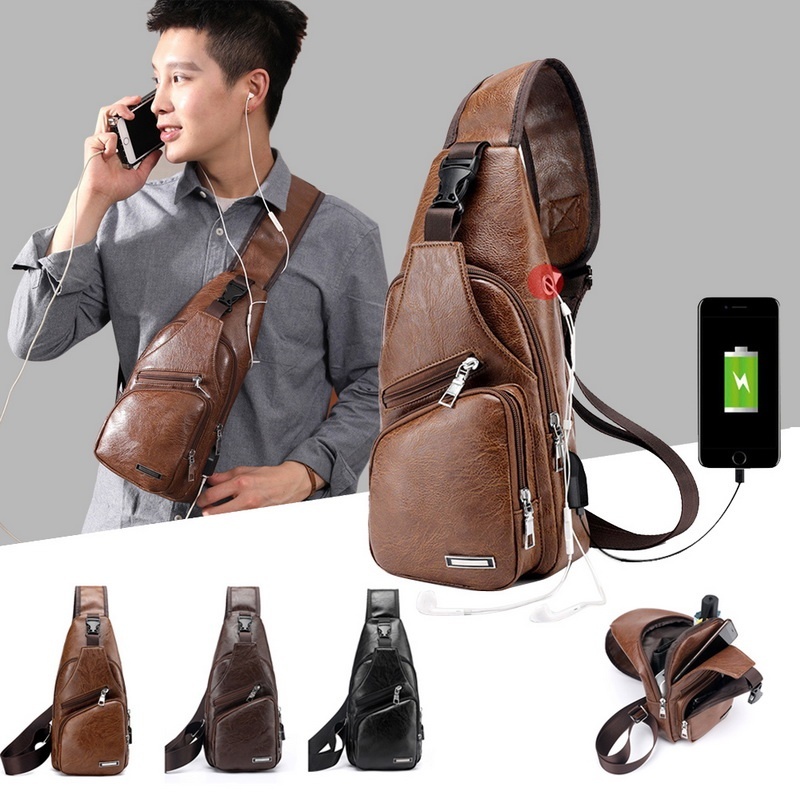 mens fashion chest bag