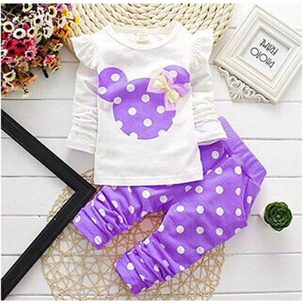 Conjunto de ropa de invierno para niñas, camiseta y pantalones, 2 uds., ropa para niños, moda para bebés, OutSet, traje de algodón para bebés recién nacidos, 12M Gao Jinjia LED