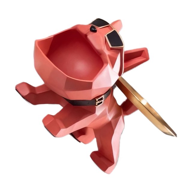 kurtrusly Stylish Home Deco Creative Storage Desktop Decoration Practical Decoration Elf red