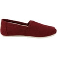 thumbnail image 2 of Toms Women's Classic Felt Faux Shearling Burnt Henna / Good Vibes Fabric Slip-On Shoes - 8M, 2 of 3