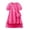 Red, variant on Glisme Fashion Girls Dresses Size 4-5 Y Toddler Solid Color Dress With Mesh Insert Bag Set Summer Casual Wear Lightweight And Stylish Watermelon Red Sundress For Girl