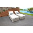thumbnail image 2 of Coast Chaise Ensemble de 2 Meubles de Patio en Osier d'Extérieur, 2 of 2