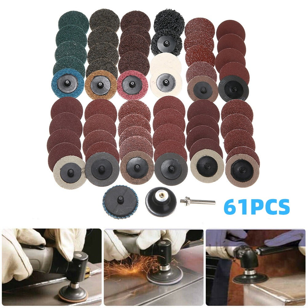 Durable Roloc Type R Roll Lock Quick Change Discs Die Grinder Sanding Pads 