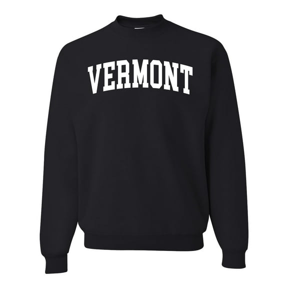 Wild Bobby State of Vermont College Style Unisex Crewneck Sweatshirt