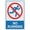 Warning Sign 4, variant on No Smoking Cylinder Storage Area With Icons Sign 8"x12" Rust Free Aluminum - UV Printed Outdoor Yard Sign for Home Business Driveway Alert, Cylinder Smoking Sign