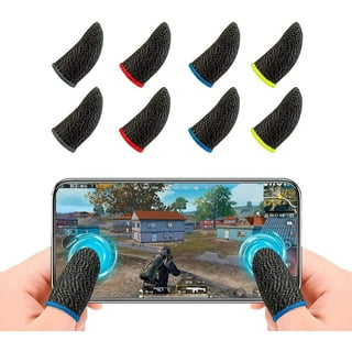  Mobile Game Finger Caps Non-Slip Touch Screen Gloves Anti-Sweat  Sleeves Shoot Aim Thumb Cover Phone Accessories for CoD Warzone, Free Fire,  PUBG, LOL Wild Rift, iOS, Android (3 Pairs) : Cell
