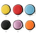 thumbnail image 4 of Bluetooth-compatible Headphone Cable Round Storage Bags Outdoor Traveling Inner Netting Wireless Headset Zipper EVA Pouches Yellow, 4 of 8