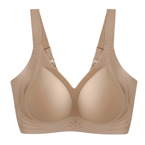 Levmjia Women Seamless Bra Comfortable Wireless T Shirt Bras Soft Support Breathable Everyday Wear Lightly Padded Underwire Free Lace Underwear