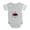 Heather Gray, variant on CafePress - Bite Me Shark - Cute Infant Baby Football Bodysuit