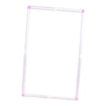 thumbnail image 2 of Garende Cross Stitch Frame Embroidery Hoop Snap Frame Quilting Hoop Stand Clip Frame PVC 46cmx76cm, 2 of 8