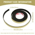 thumbnail image 7 of 5m Black Single Sided Self Adhesive Foam Tape Closed Cell 20mm Wide x 3mm Thick, 7 of 7
