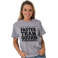 thumbnail image 5 of US Air Force USAF Faster Than Sound Men's Graphic T Shirt Tees Brisco Brands S, 5 of 6