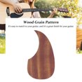 thumbnail image 3 of Guitar Pick Guard Scratch Plate Wood Grain Color PVC Acoustic Guitar Pickguard Replacement, 3 of 8