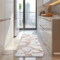 thumbnail image 4 of White Marble Rose Gold Line Pattern Kitchen Rug Mat,Kitchen Runner Rugs Non Skid Washable,Decorative Kitchen Floor Mats for Kitchen,Sink,Laundry,17"x47.2", 4 of 7