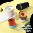 thumbnail image 2 of Livhil Self Stirring Coffee Mug, Electric High Speed Mixing Magnetic Self Stirring Mug(Black - 13.5 oz.), 2 of 7