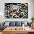 thumbnail image 1 of TISHIRON 3PCS Framed Canvas Wall Art Set,60"x40" Luxury Watch Engine Canvas Art Decor, 1 of 7