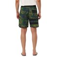 thumbnail image 3 of Lars Amadeus Men's Shorts Drawstring Waist Swim Shorts Printed Summer Shorts, 3 of 6