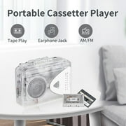 Walkmens Cassette Player Recorders FM AM Radio, Cassette Tape Player Portable Records to MP3 Converter, Built-in Microphone & Speaker, 3.5mm Headphone Jack, Suitable for Outdoor Jogging, Camping