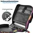 thumbnail image 4 of FORMRS Zipper Binder with Shoulder Strap 1.5-inch Ring 500 Sheet Capacity File Bag, Neon Road, 4 of 5