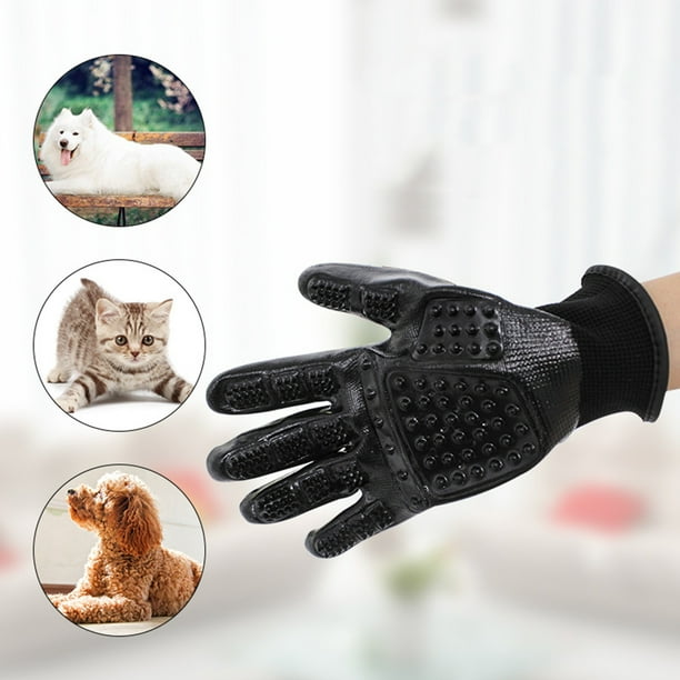 Pet Gloves Pet Mane Massage Gloves Cats and Dogs Cleaning Bathing