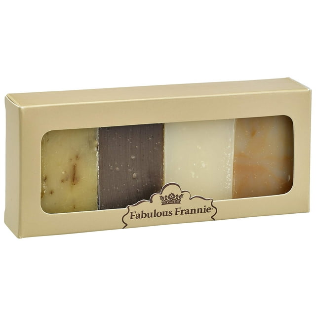 Fabulous Frannie Aromaterapia Todos Los Favoritos De La Familia De Hierbas Naturales Protegen El Sueño Juego De Muestras De Jabón De Naranja, Vainilla Y Hierba De Limón Con Aceites Esenciales Puros, 2