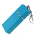 thumbnail image 4 of Cenicero portátil tipo extraíble con marco de metal para viajes al aire libre, mini cenicero con llavero, azul kenally HA6093-04B, 4 of 6