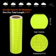 thumbnail image 3 of Uxcell Reflective Tape, 8" x 17 Ft Waterproof High Visibility Warning Safety Tape, Fluorescent Yellow, 3 of 6