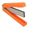 thumbnail image 4 of Travel Friendly Portable Pocket Sharpener Coarse and Fine Grinding Options Orange, 4 of 9