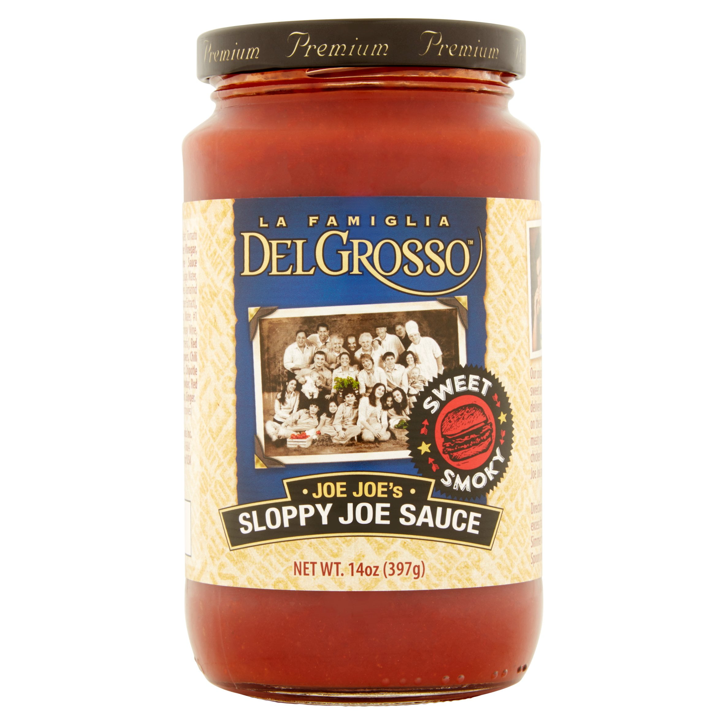 La Famiglia Delgrosso Sauce Sloppy Joe Joes,14 Oz (Pack Of 12
