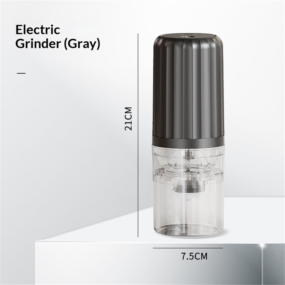 Electric Salt and Pepper Grinder Set Rechargeable, Large Capacity, Adjustable Coarseness,One Hand Automatic Salt Pepper Shaker Set Mill, House Warming Gifts