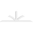 thumbnail image 2 of 84"W x 28"H x 4"D x 4"F, 8/12 Pitch, Richland Architectural Grade PVC Gable Bracket, 2 of 8