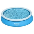 thumbnail image 5 of Bestway: Fast Set - 12' x 30" Inflatable Round Pool Set - Blue, Above Ground Swimming, Fill & Rise Setup, Tritech Construction, Filter Pump, Family, 5 of 9