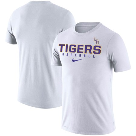 Men's Nike White LSU Tigers Baseball Legend Performance T-Shirt