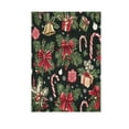 thumbnail image 6 of Yayeee Garden Flag 28"x40" Double Sided Outdoor Yard Lawn Holiday Decorations, Black Christmas Holly, 6 of 6