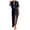 Black, variant on Cover Ups for Women Button Solid Beach Cover Up Top Swimsuit Coverup for Women